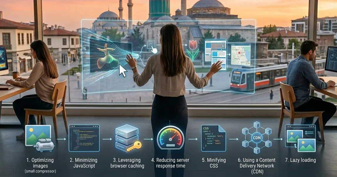 Core Web Vitals site hızı artırma yöntemleri