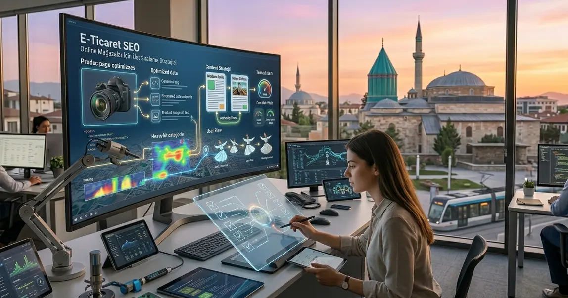 E-ticaret SEO online mağaza sıralama stratejisi